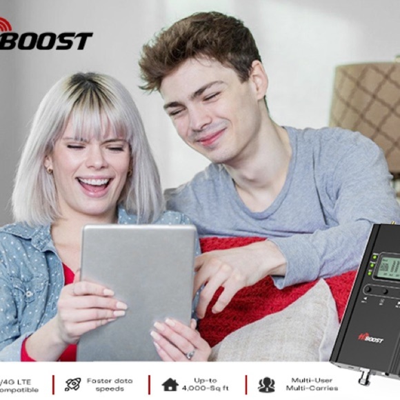 HiBoost 4K Smart Link home office Blk 4K Smart Link Cell Phone Signal Booster - Picture 16 of 16